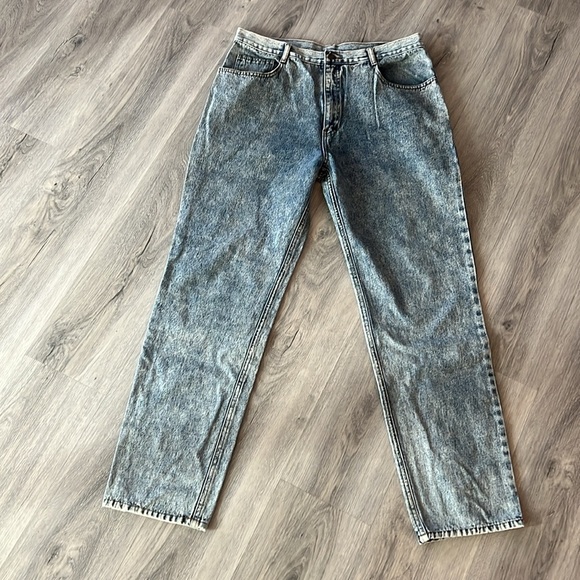 Vintage blue denim jeans size  36 - Picture 3 of 12